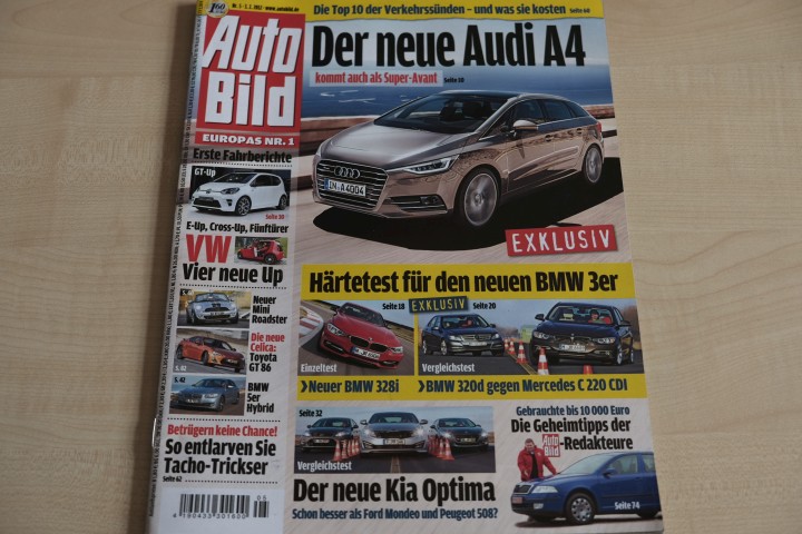 Deckblatt Auto Bild (05/2012)